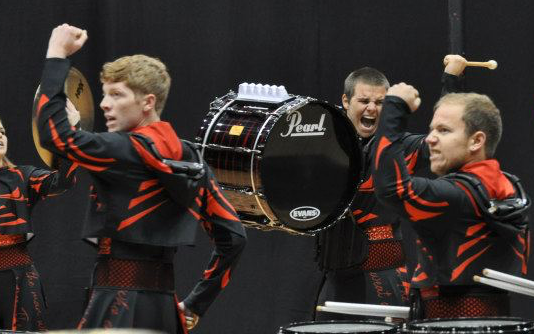 Tant (left) and Roam (middle) perform in the 2013 MEPA Championships.