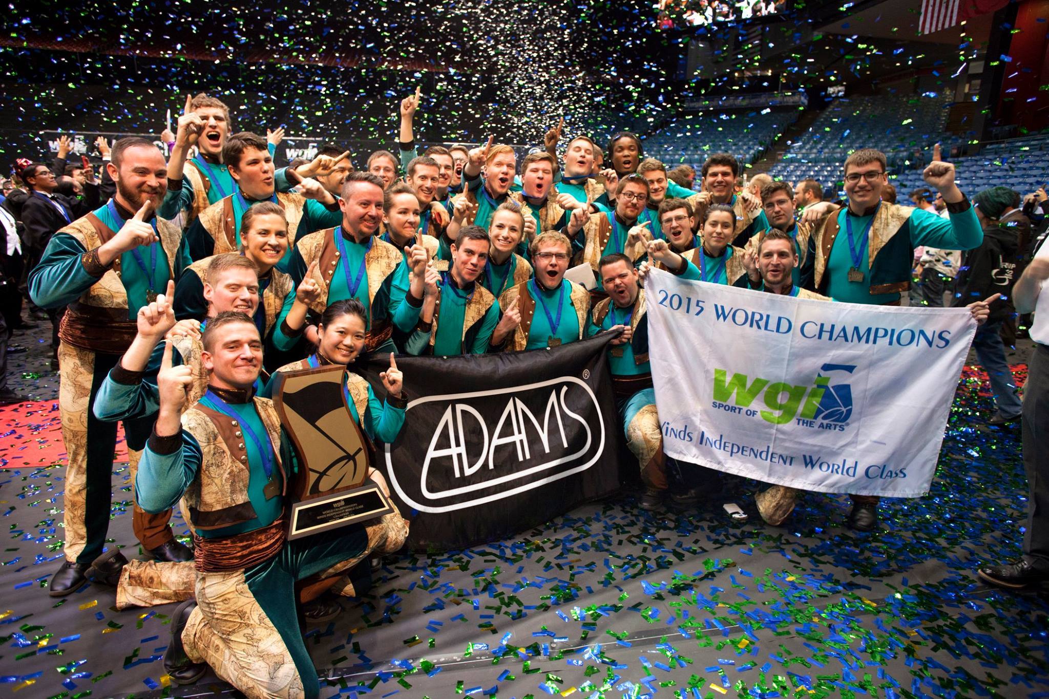 The perfect way to top off an undefeated inaugural season with their show, "Uncharted Territory."