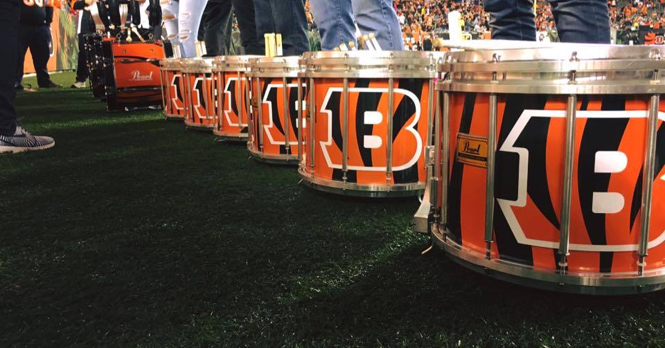 A big shout out to Pearl and ON2 Percussion for the killer drums and wraps! Who-Dey.