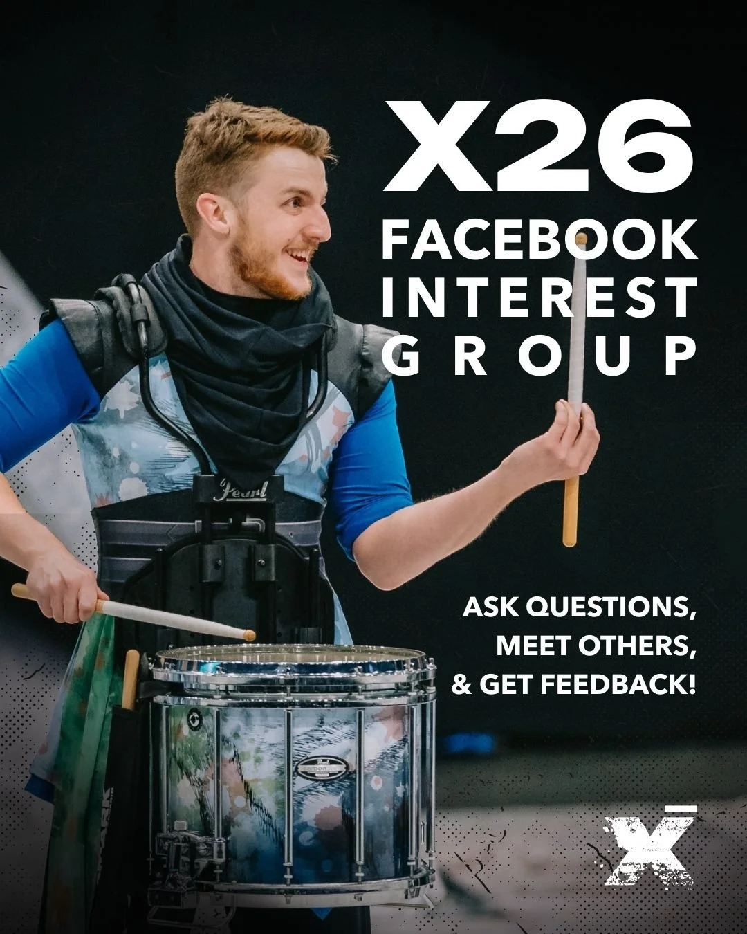 Interested in learning more about auditions? Join our Facebook group to connect with our team and other X26 auditionees! It's a great space to organize travel, get feedback on your technique, or find answers to any general questions you may have!

Jo