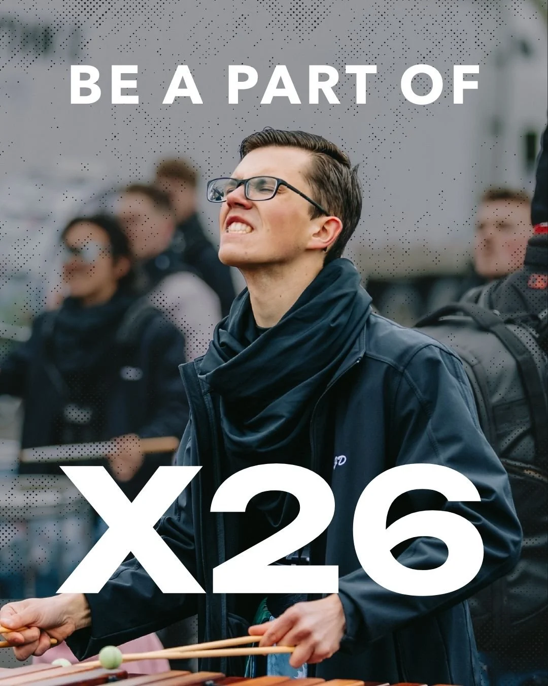 Auditions are almost here! 🙅 Register to be a part of #X26 today at the link in our bio! 🔗

#RhythmX #IPA2025 #WGI2026 #WGI #WGIPercussion