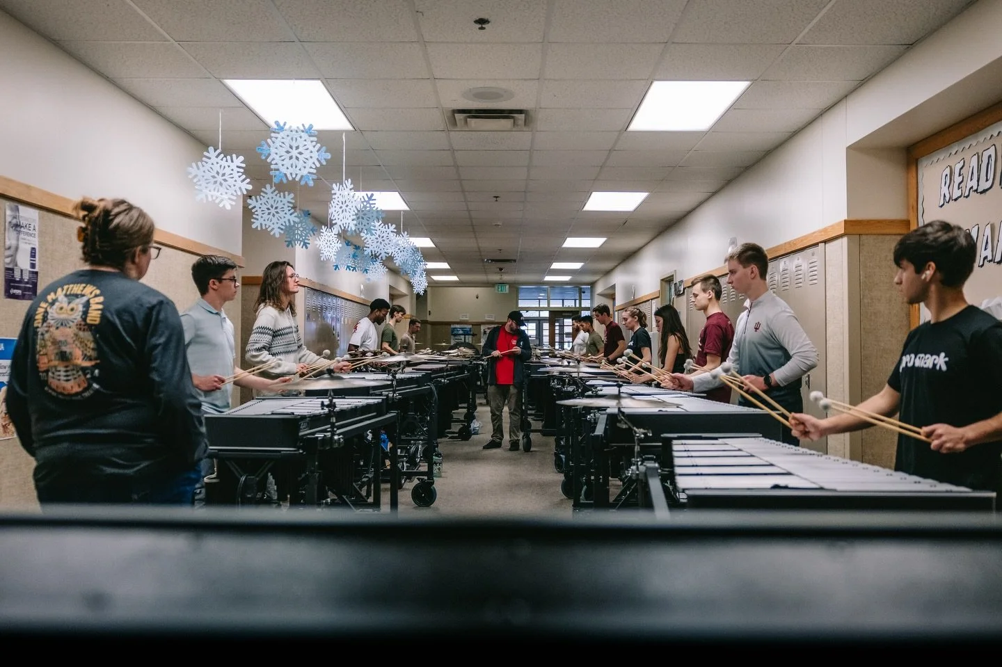 Something about drums in a gym is so cozy when it&rsquo;s cold 🌨️

#RhythmX #X26 #IPA #WGI #WGIPercussion
