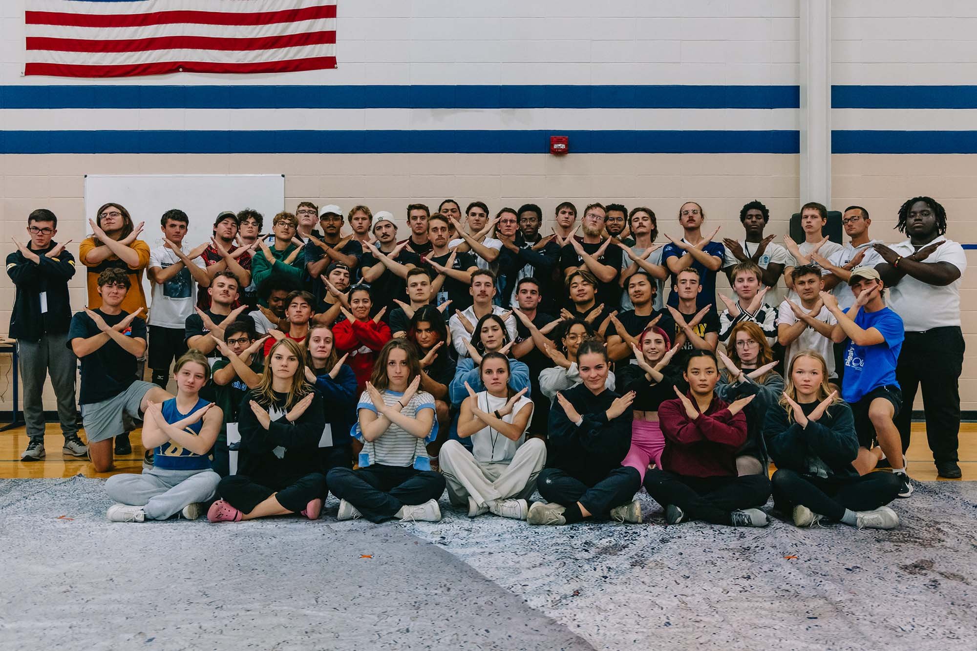 Rhythm X 2026 members in group photo