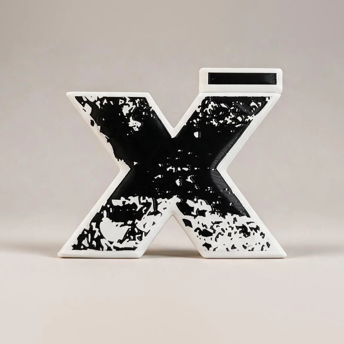 "X" Logo Display Piece (Unlit)- Preorder