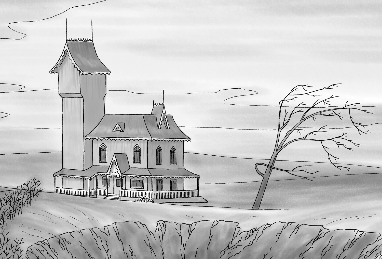Halloween Animation Background — Steve Lowtwait Art - Artwork by Steve Lowtwait Halloween Animation Background — Steve Lowtwait Art - Artwork by Steve Lowtwait