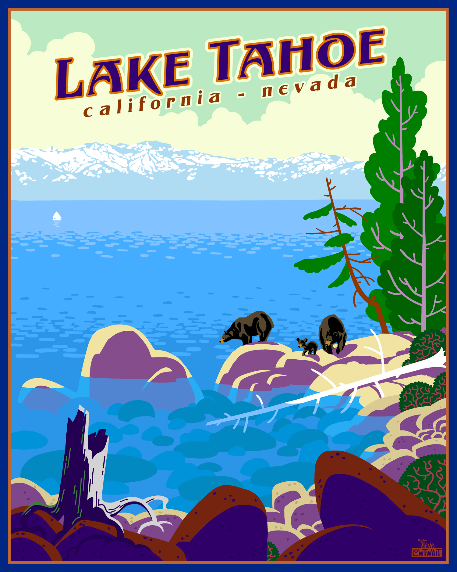 Lake Tahoe, California - Nevada • Buy