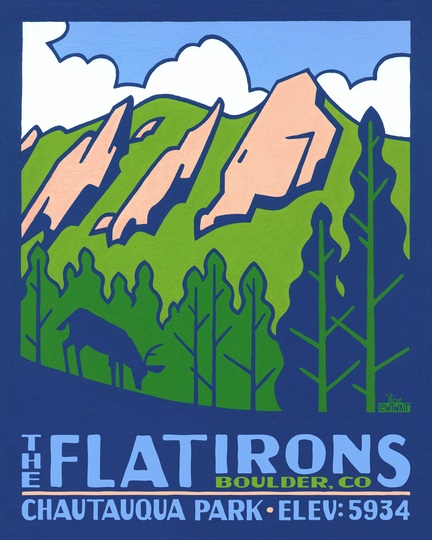 The Flatirons - Boulder, Colorado • Buy