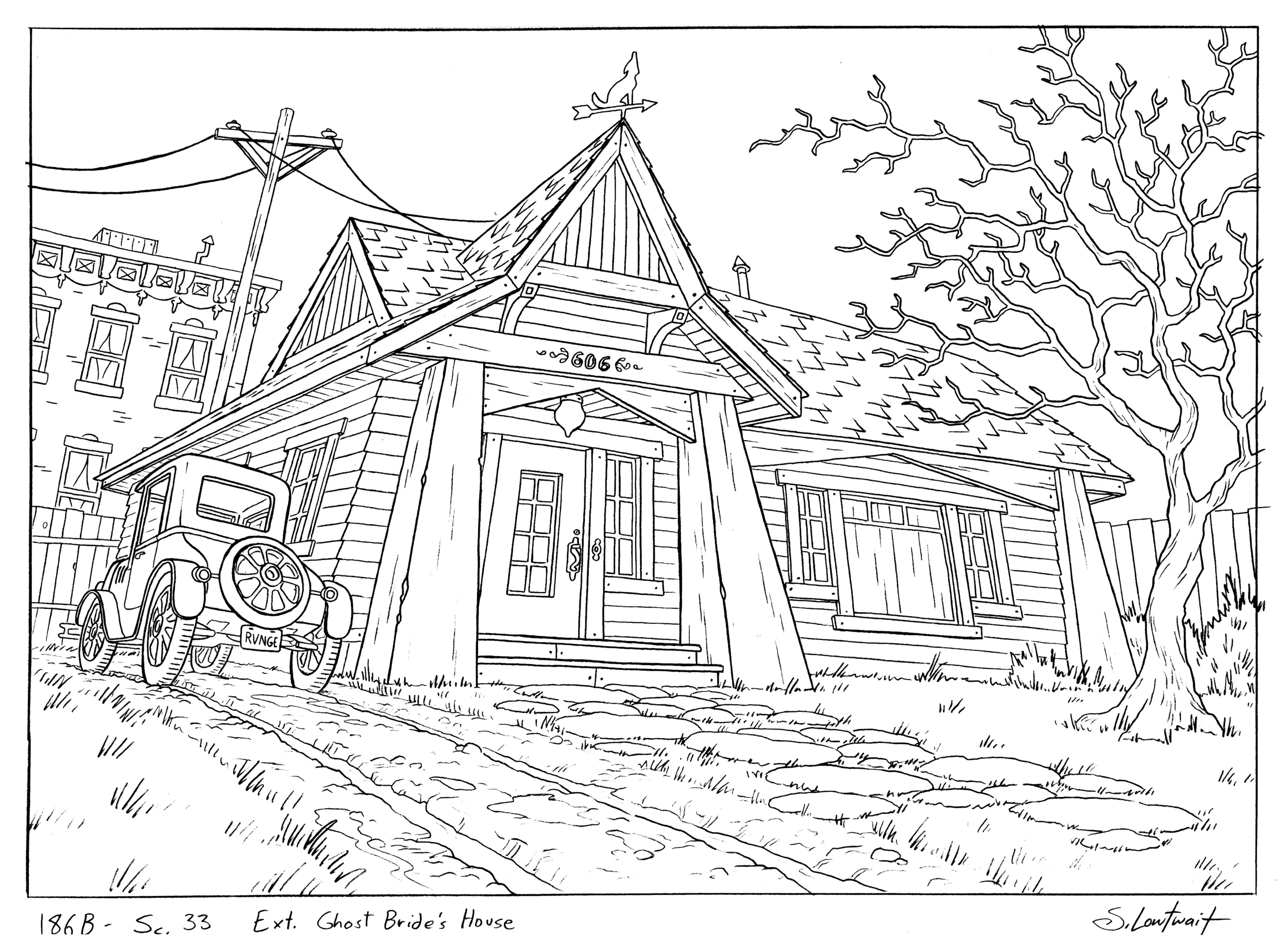 "RVNGE" Another personal favorite from a spooky episode. Is this craftsman home the site of a murder?