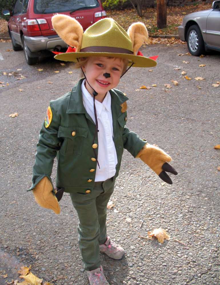 Ranger Paula became so popular locally that kids dressed as her for Halloween.