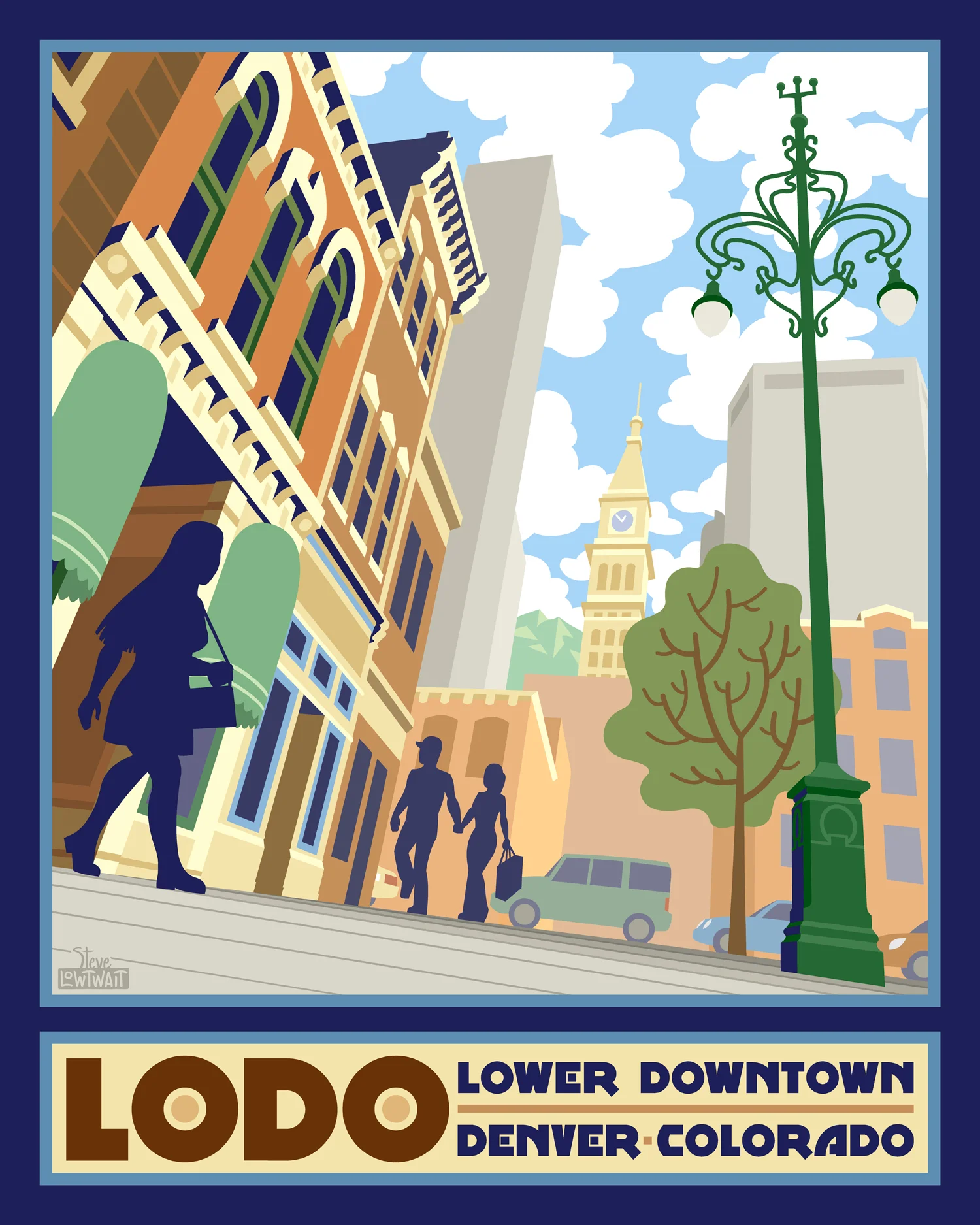 Denver LoDo poster