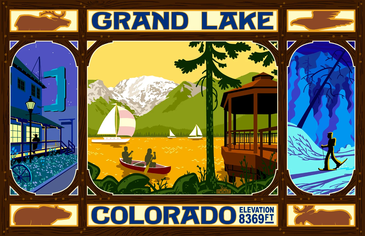 Grand Lake, Colorado poster