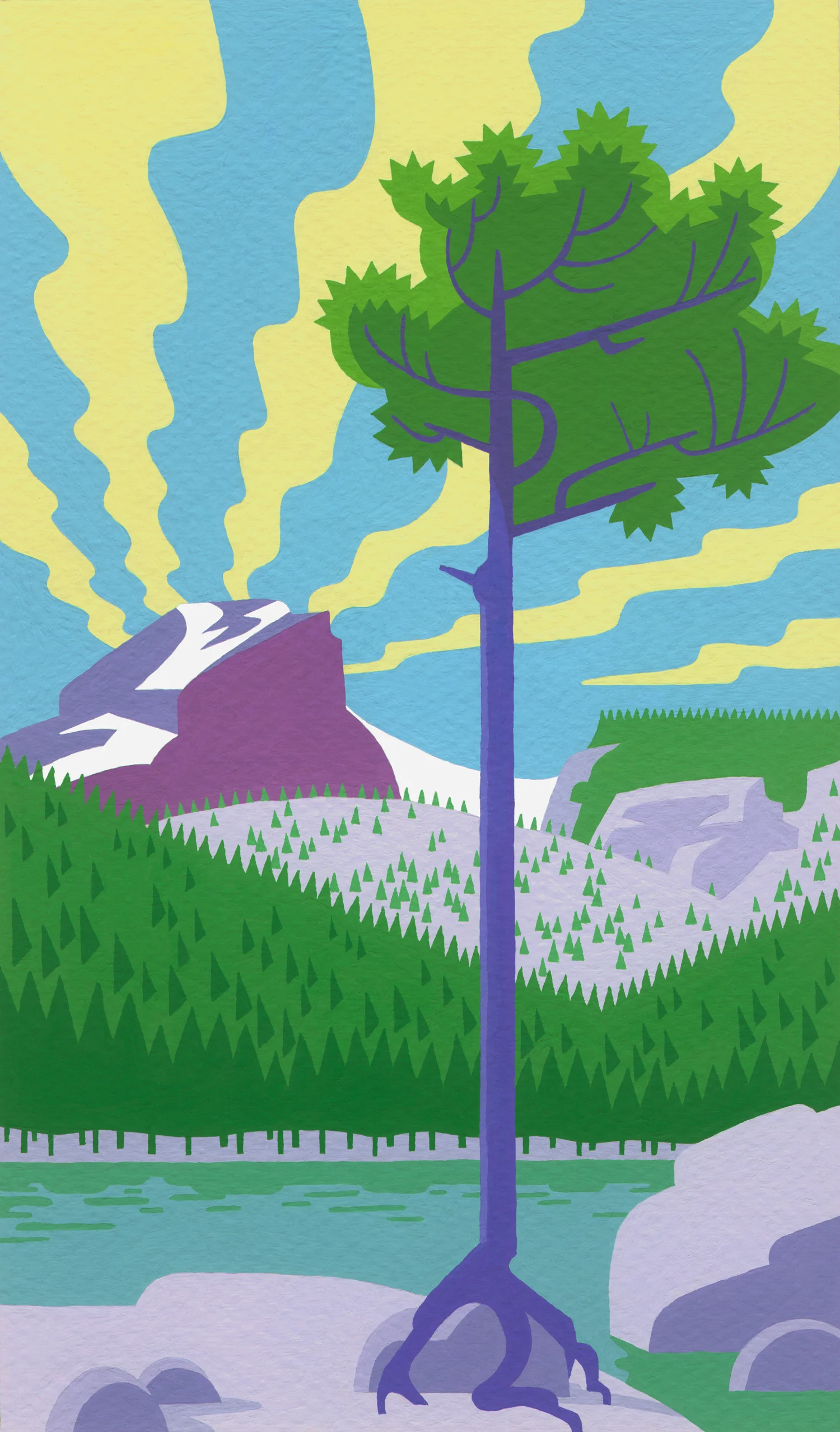 Alpine Lake poster