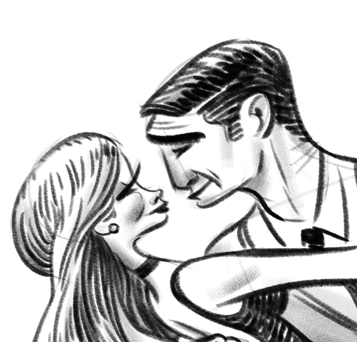 Sketching Dancers
