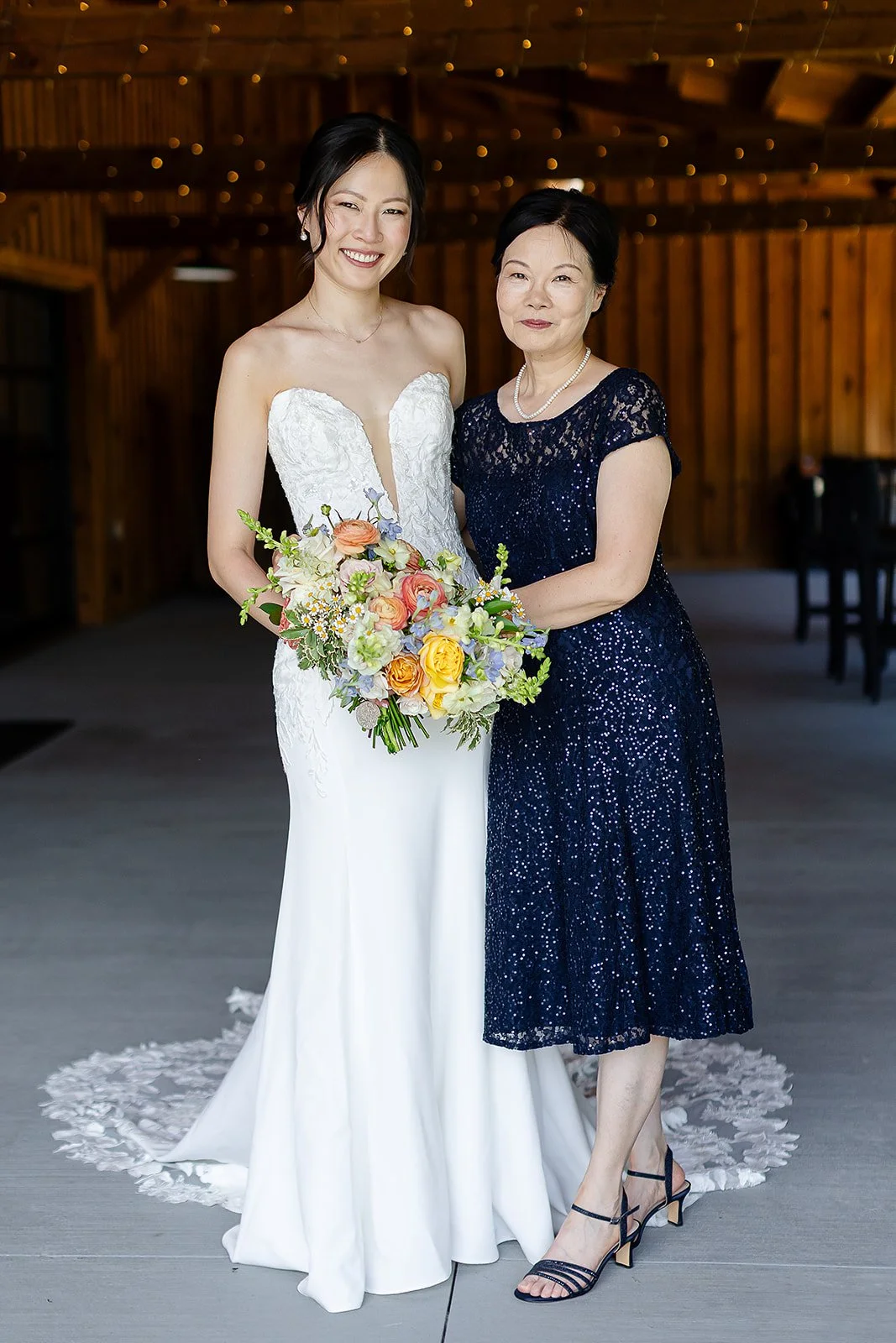 Soft glam glowing skin asian bridal makeup charlotte, nc