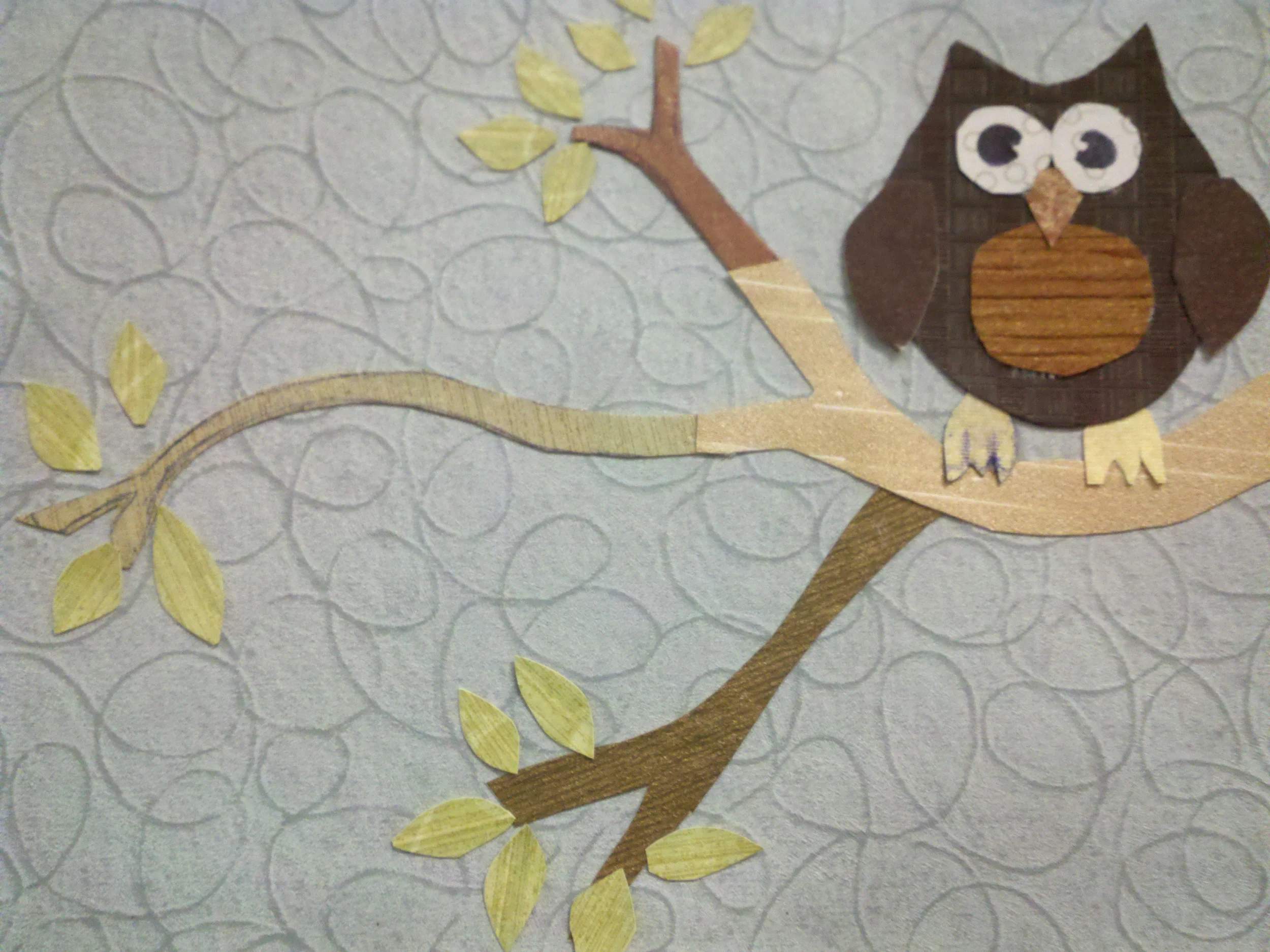 made from wall paper samples.