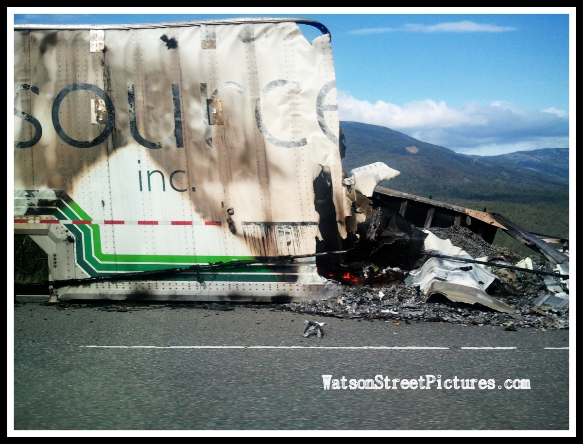 Burned Wreckage