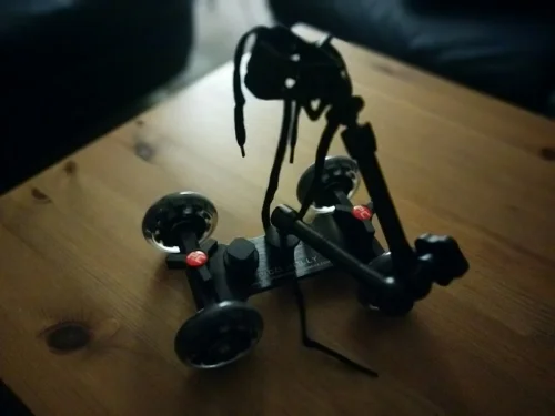 Photo taken with a Google Nexus 5 cell phone. The Google photo app with the "Lens Blur" feature. 