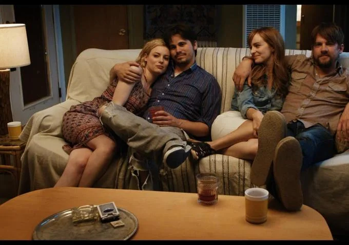 Gillian Jacobs, Jason Ritter, Ahna O'Reilly and Zachary Knighton in "The Big Ask"