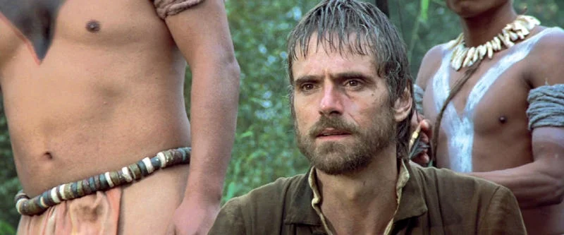 Jeremy Irons en 'La Misión', Roland Joffé, 1986