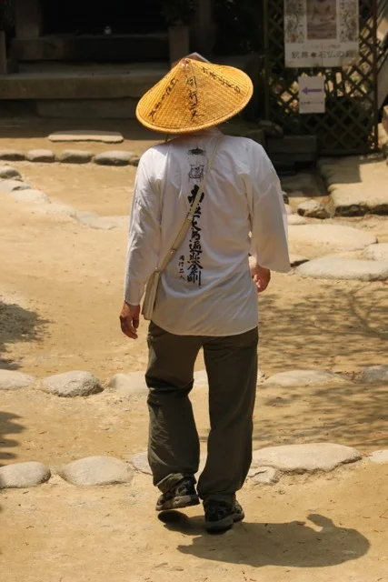 A pilgrim on the trail