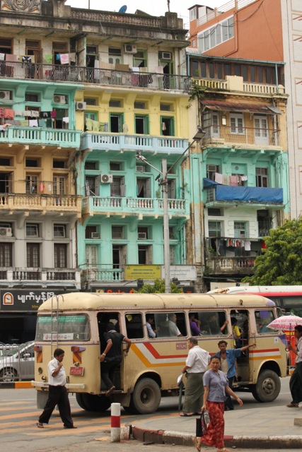 Downtown Yangon