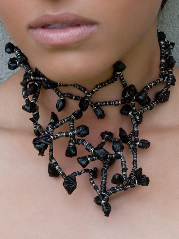 Plastic bags and wire Eric Scott, photographer | Germaine Hill, stylist 