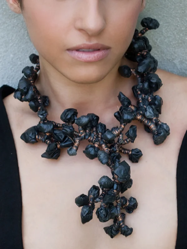 Plastic bags and wire Eric Scott, photographer | Germaine Hill, stylist 