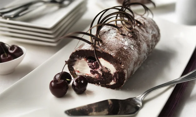Black Forest Gateau Roulade