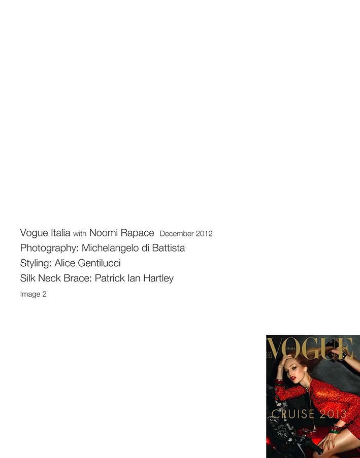 Vogue Italia Dec 2012 with Noomi Rapace
