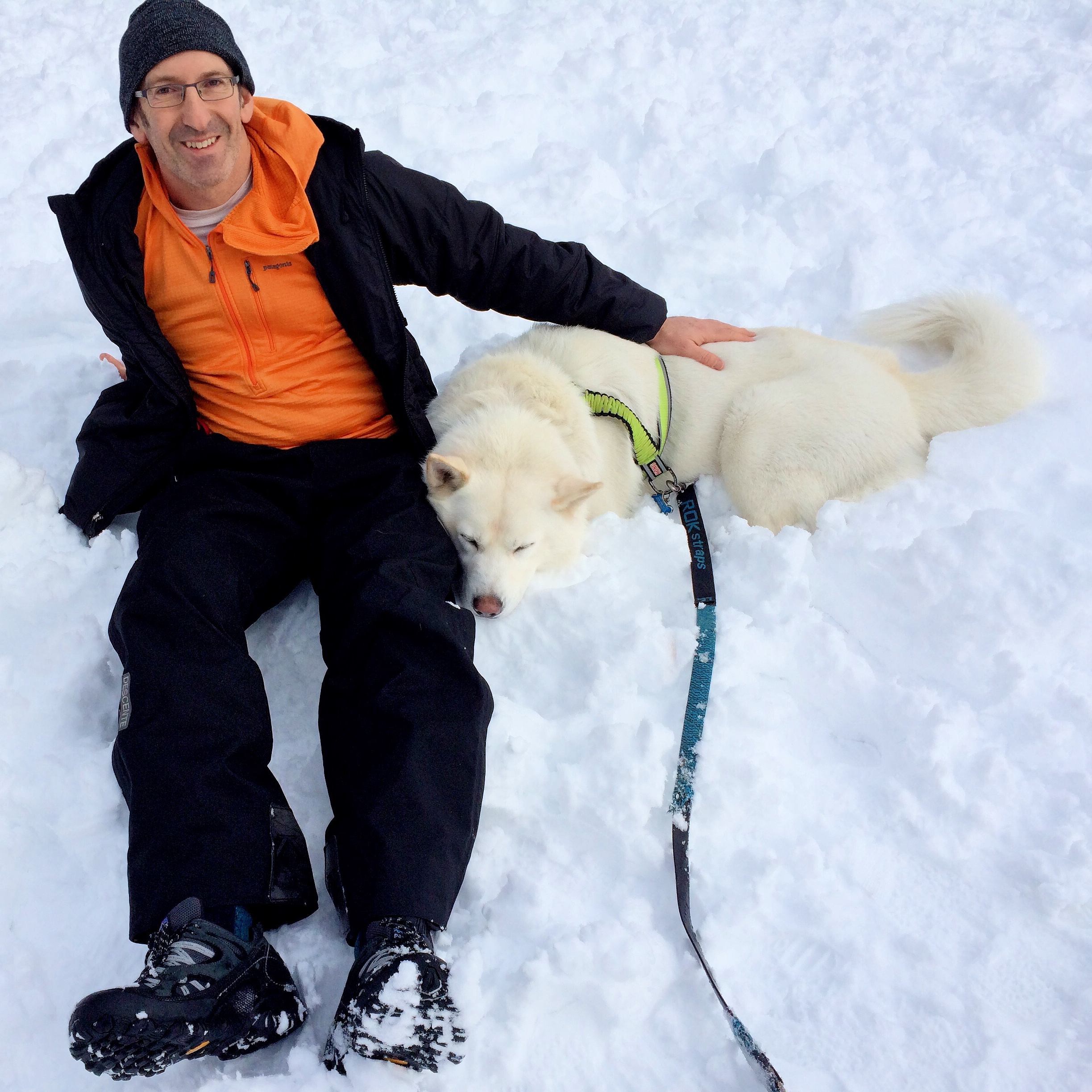 Max and me last winter.