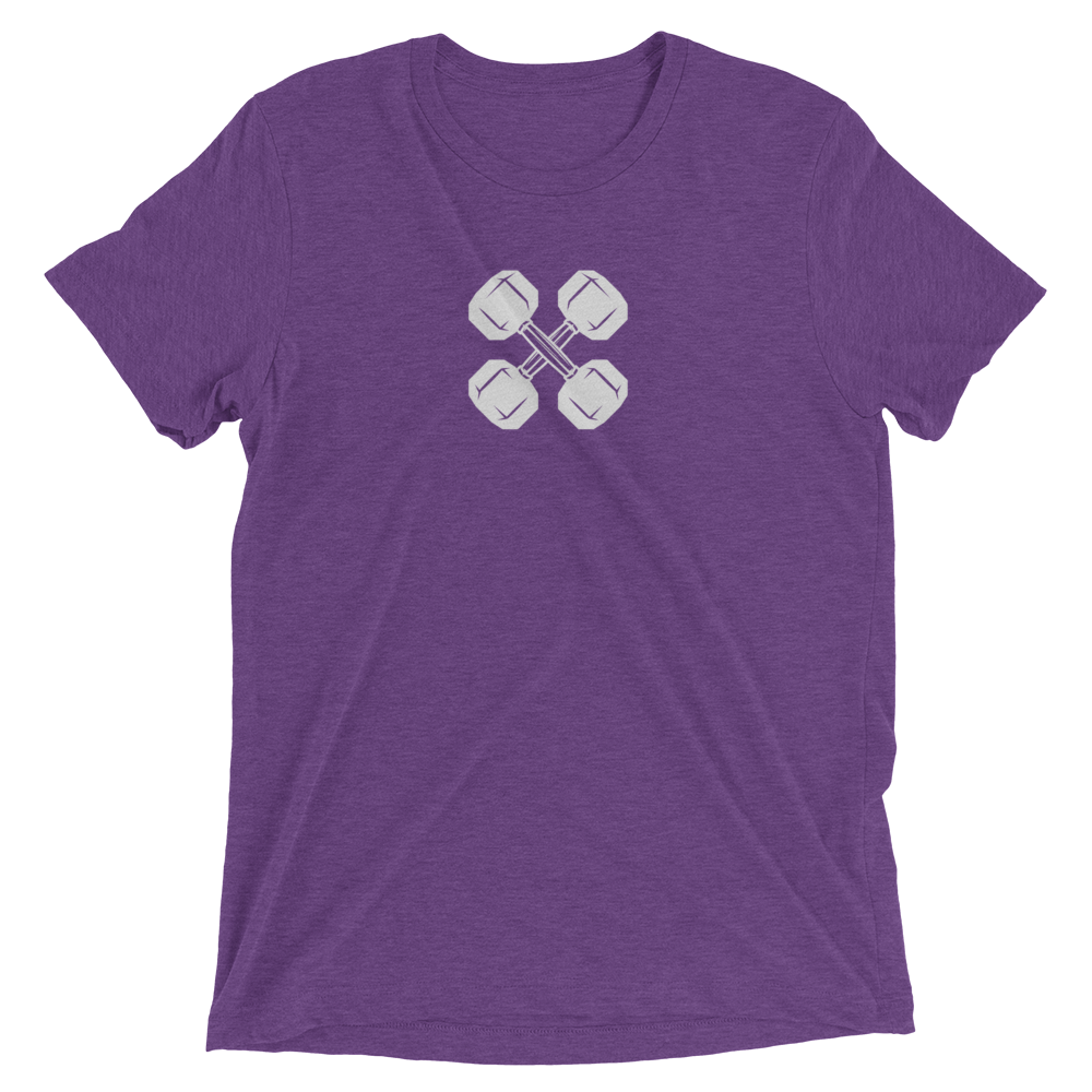 Dumbbell-Crew-White_mockup_Front_Flat_Purple-Triblend.png