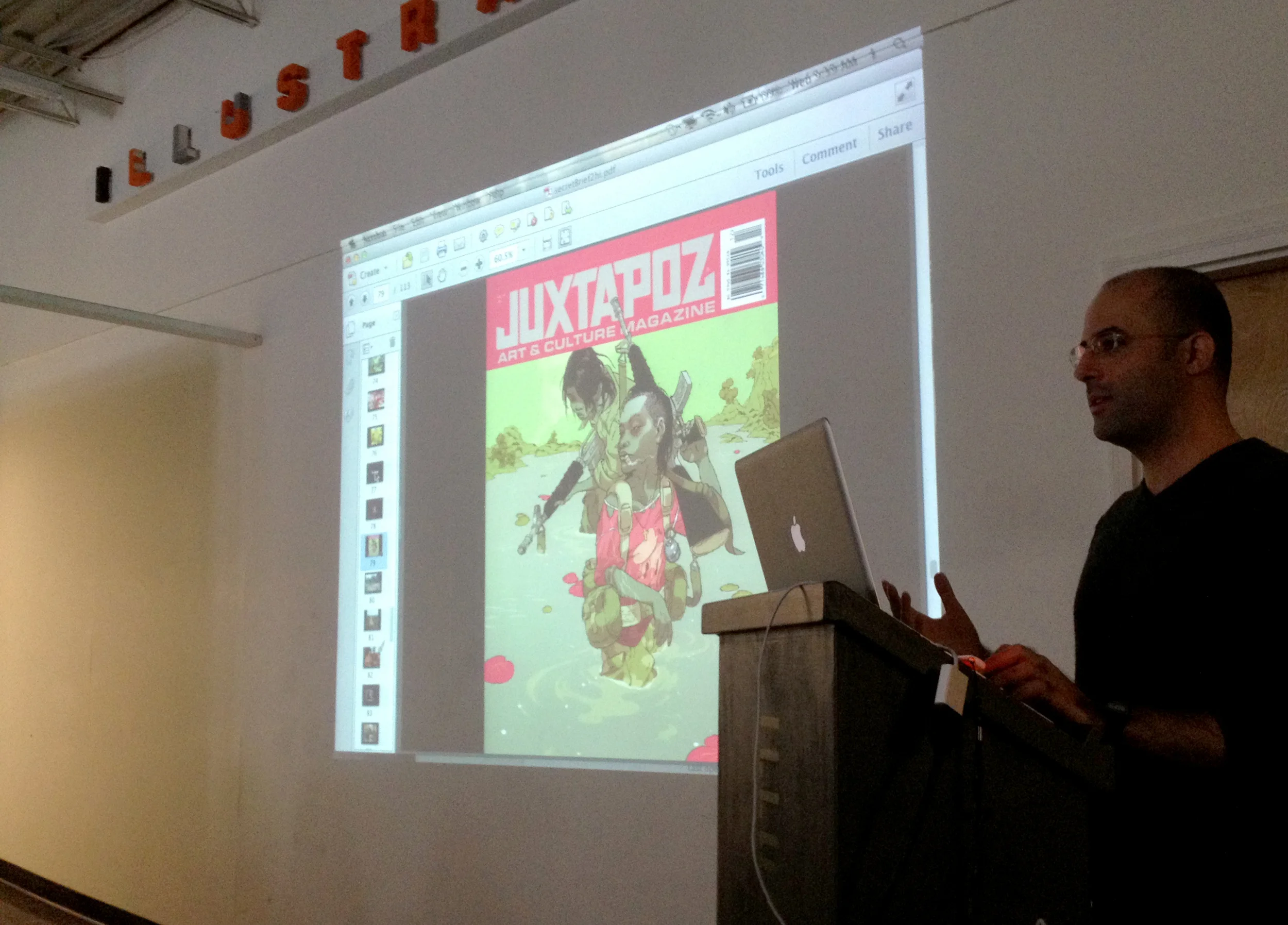  Tomer Hanuka's presentation, Fall 2012 