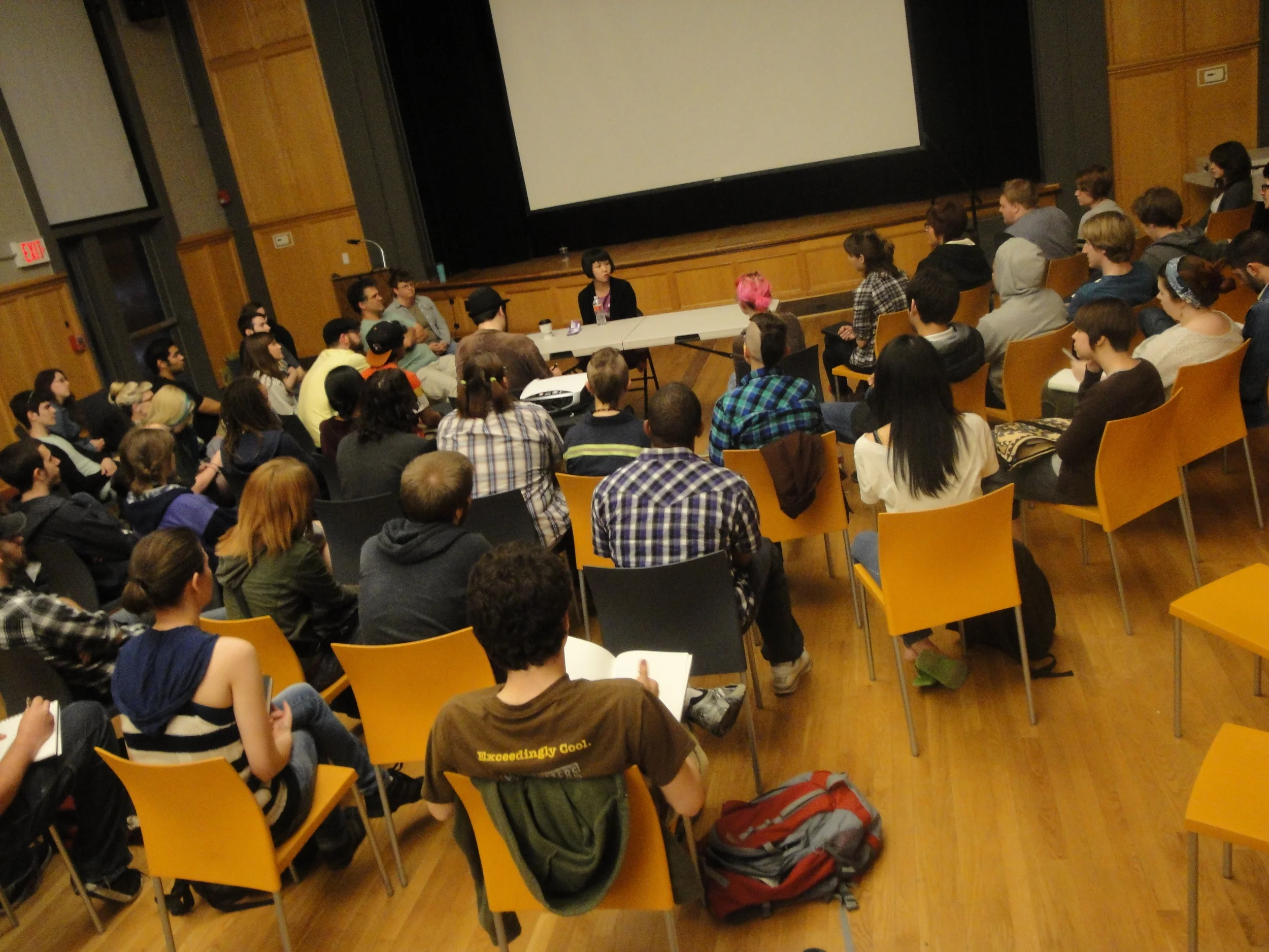  Q&amp;A session with visiting artist Yuko Shimizu •&nbsp;Spring 2012 