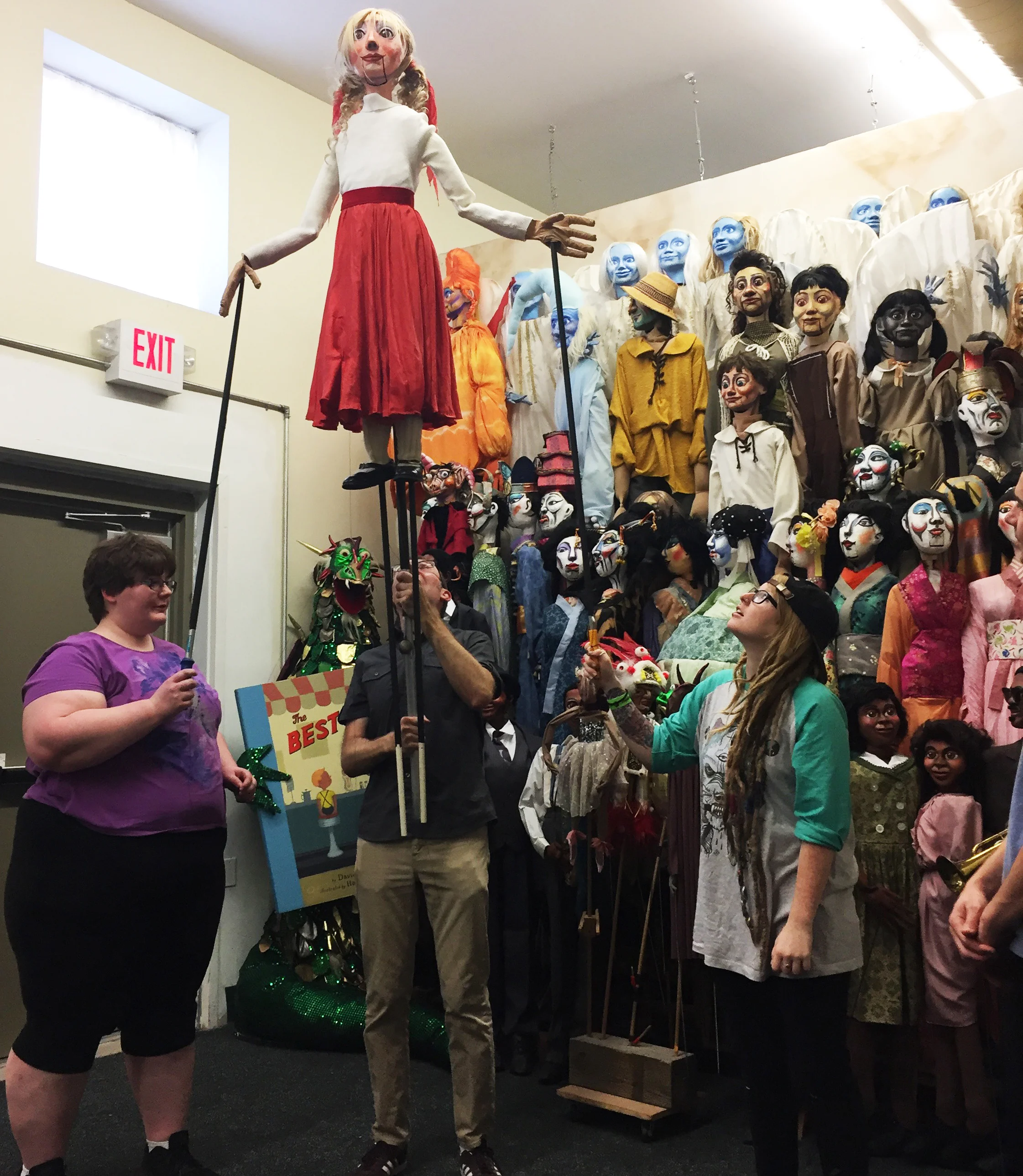 studio visit with Paul Messner Puppets • Fall 2017