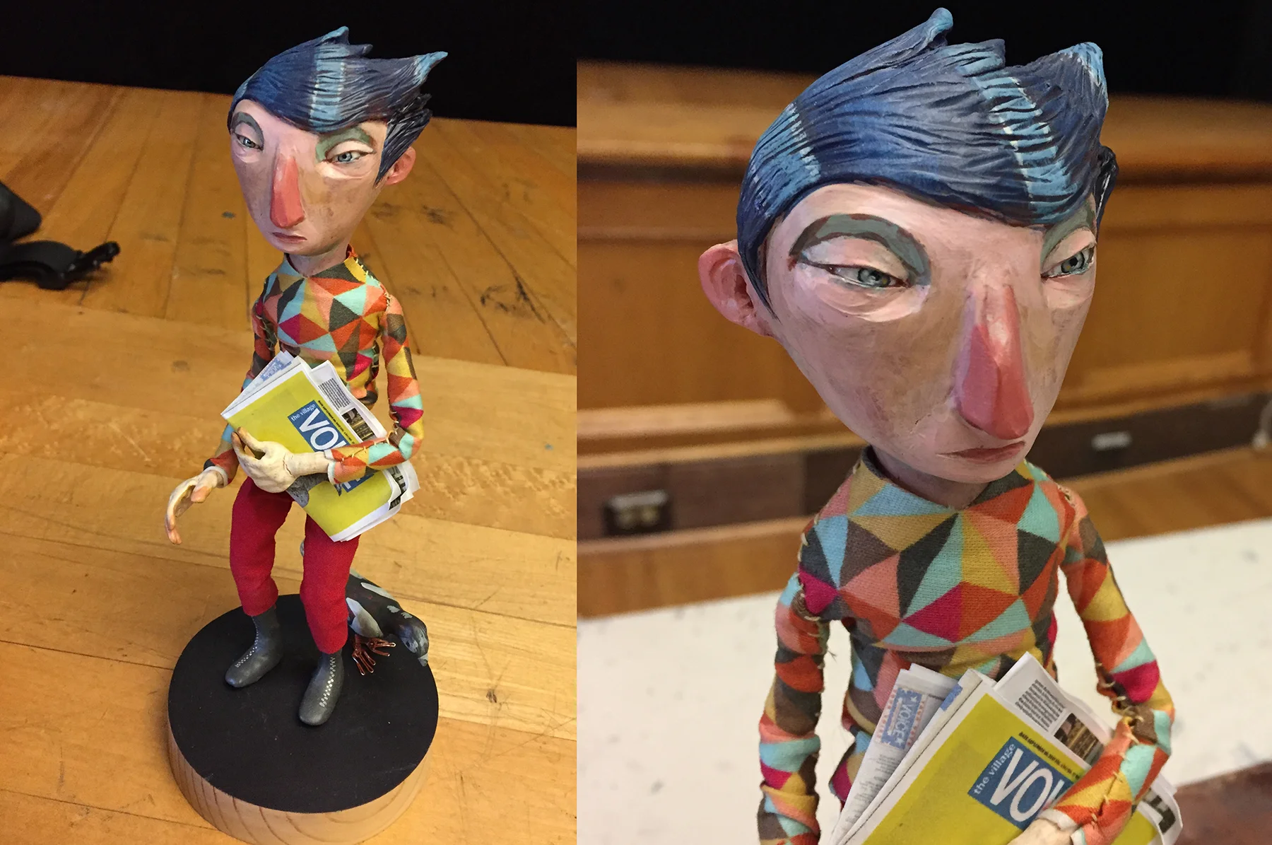  Posable character built by Chris Sickels •&nbsp;Fall 2017 