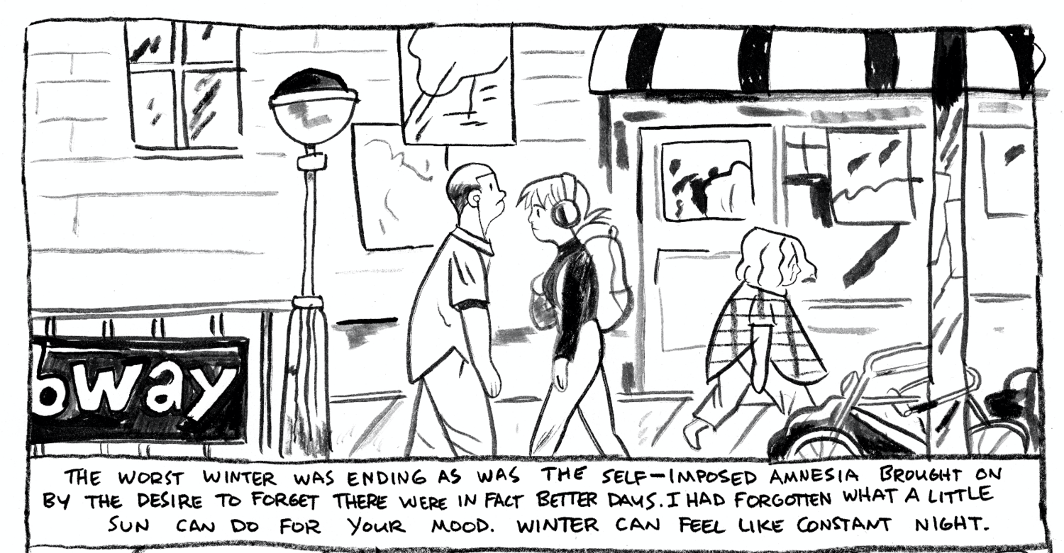 Panel from Crimes , by Kelsey Wroten