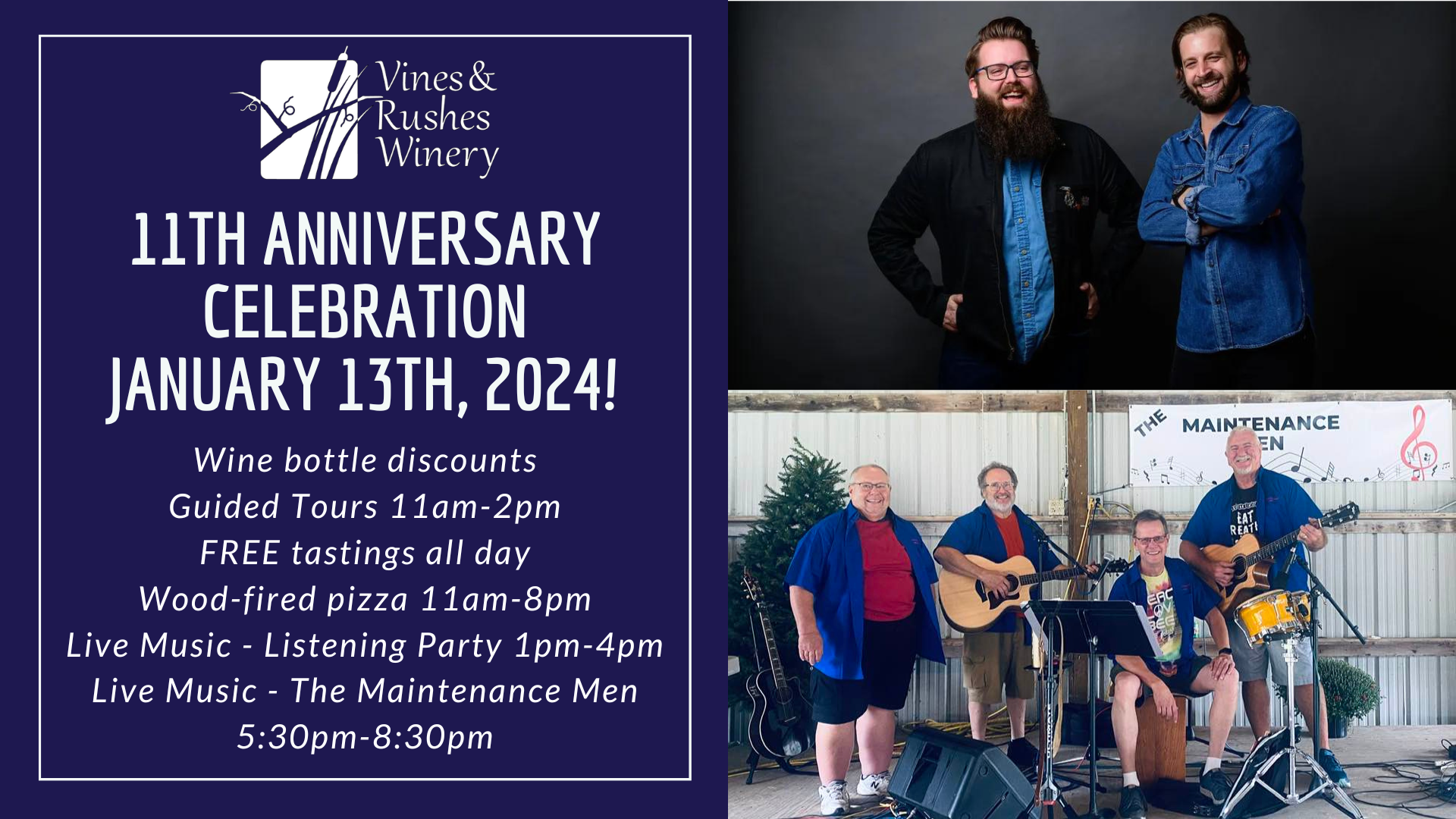 Events — Vines & Rushes Winery