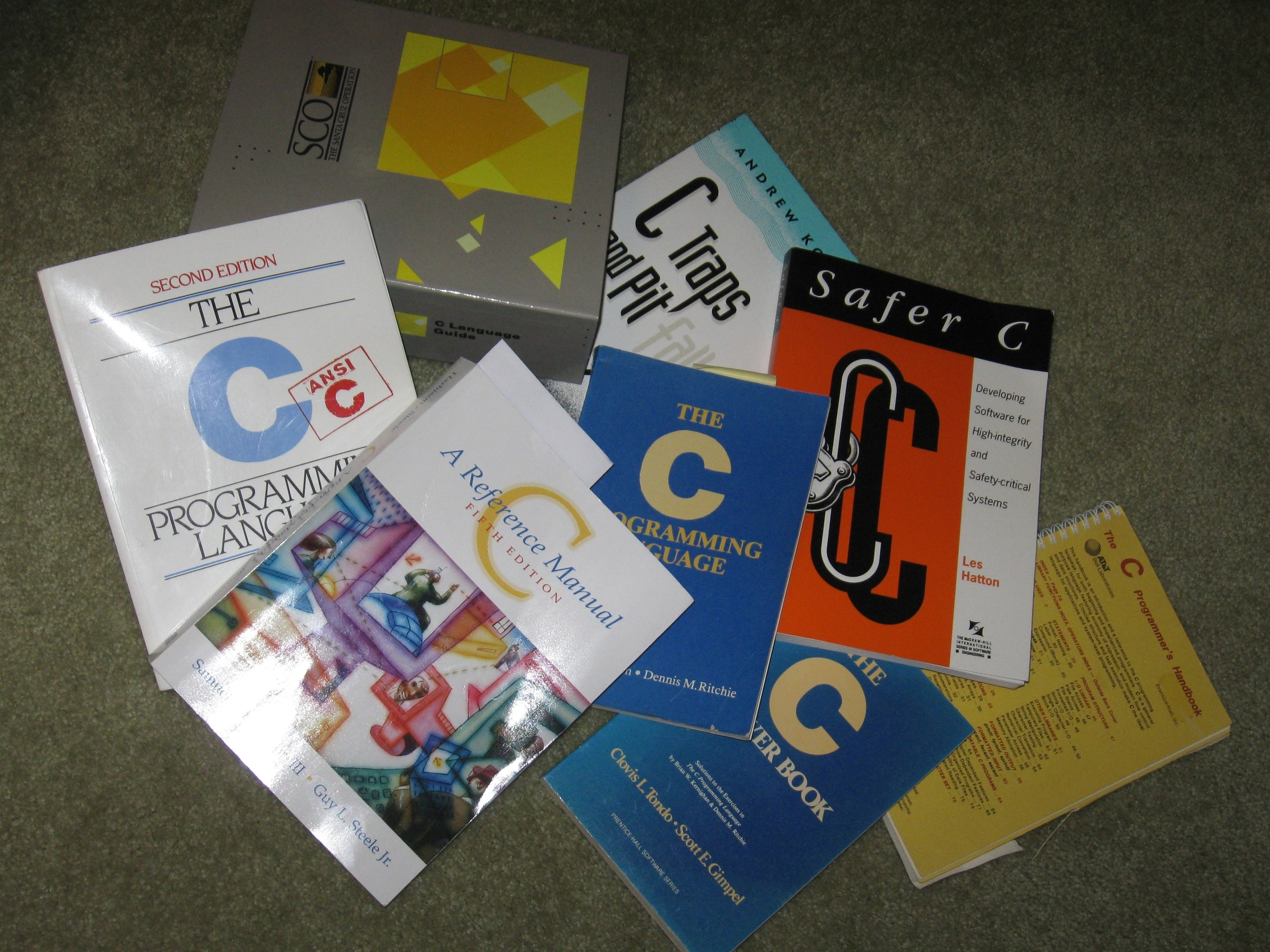The C section of my library.