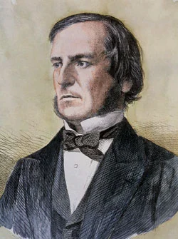 George Boole 1815-1864. The founder of the algebra of logic, or boolean logic. This work is in the public domain in its country of origin and other countries and areas where the copyright term is the author's life plus 100 years or less .
