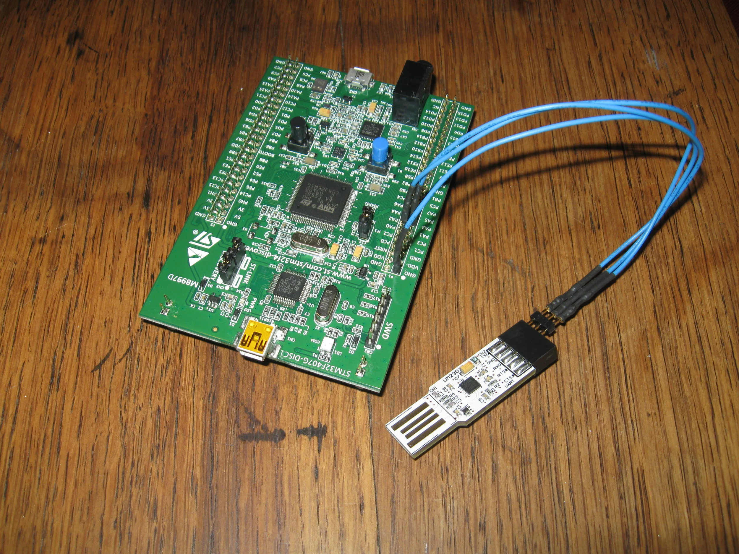 Figure 1. The FTDI UART to USB board