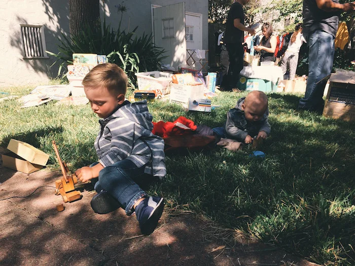 Morning yard sales are our favorite.