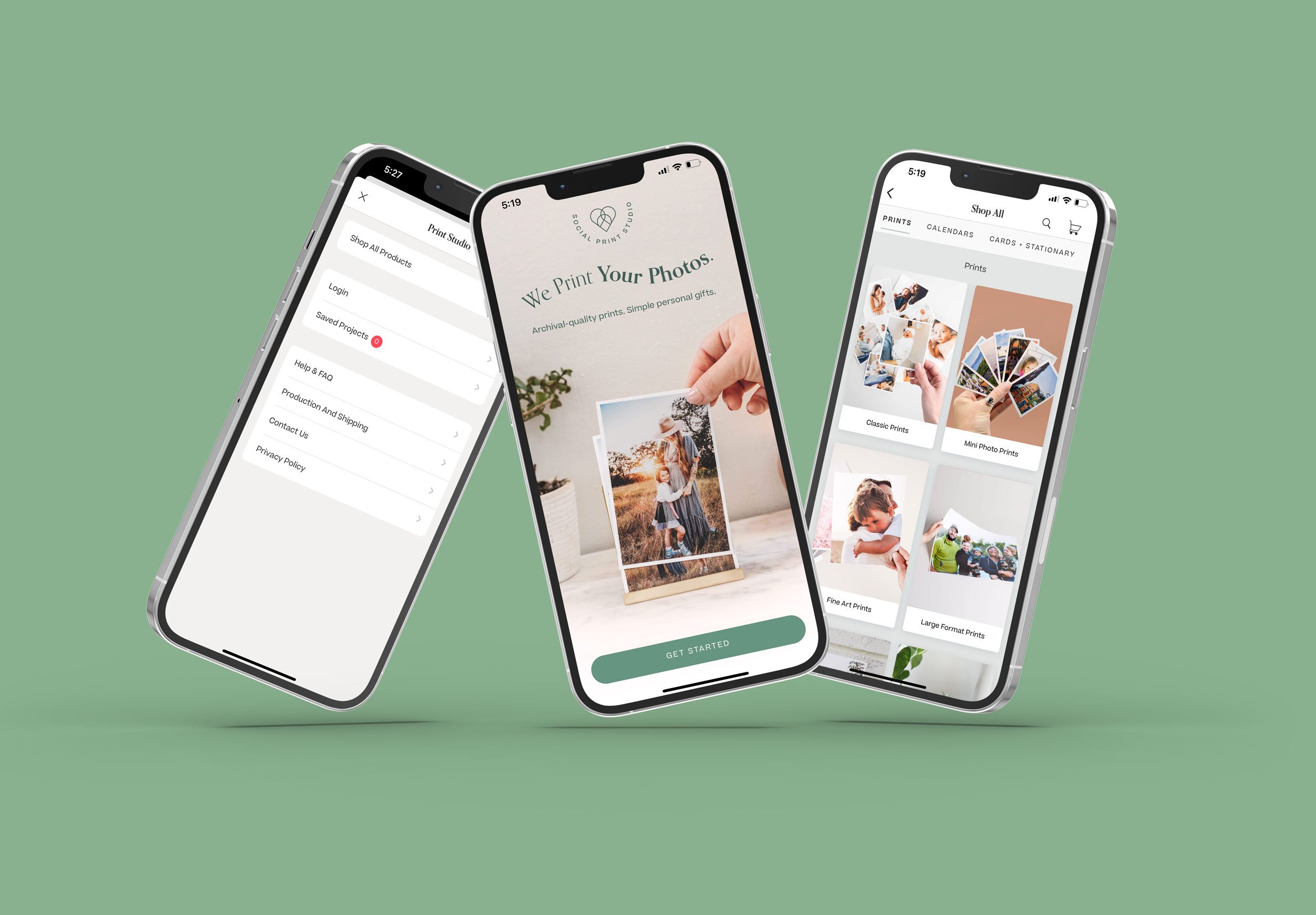 Print Studio: App redesign