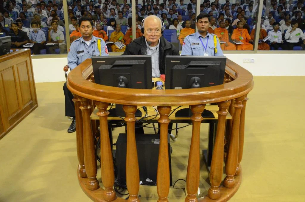 Nuon Chea on the stand