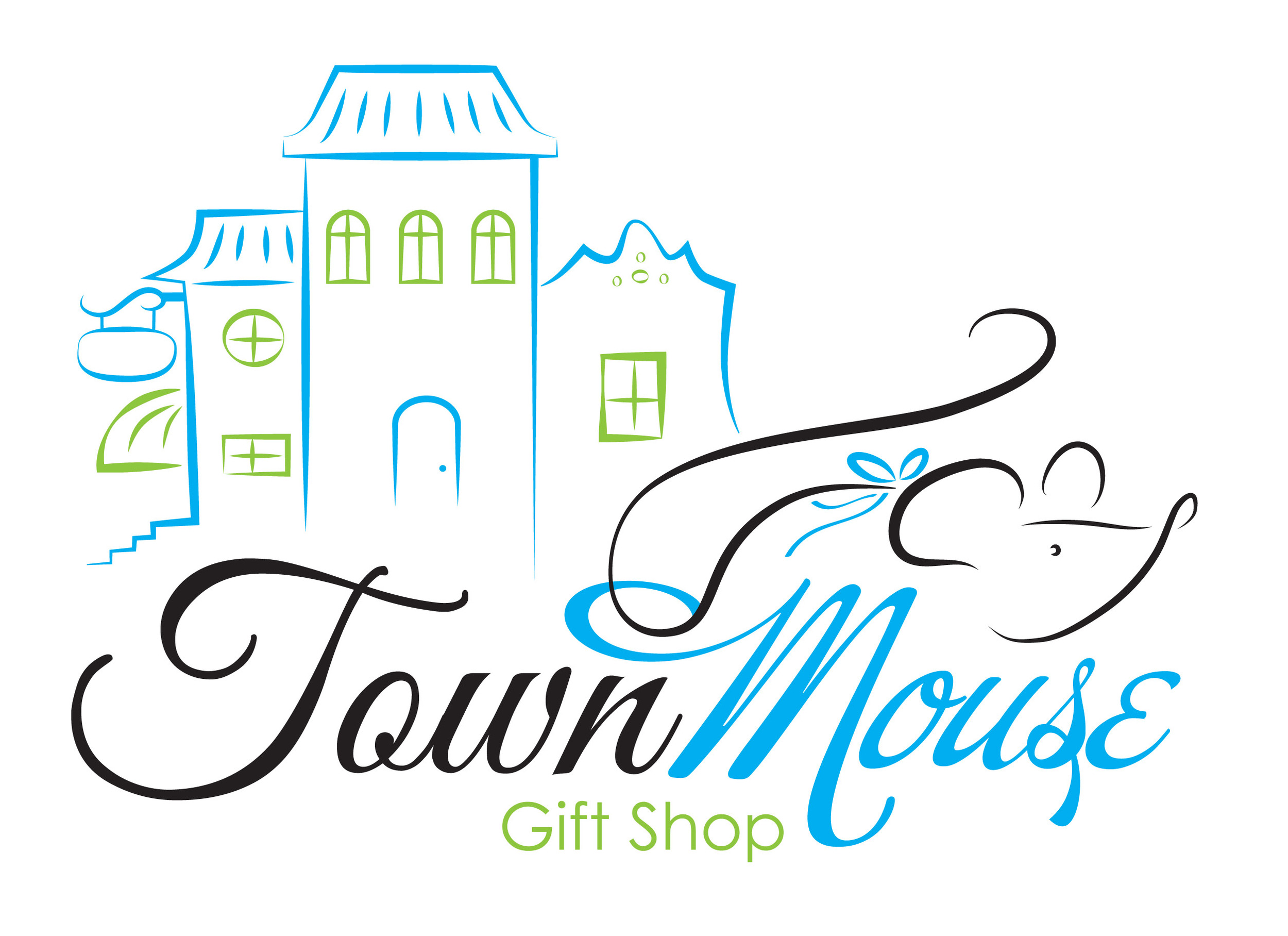 The Town Mouse Logo.