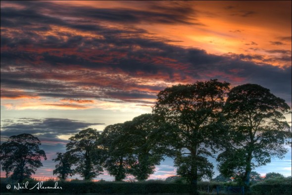 C heshire Sunset by Neil Alexander (Click to view larger)