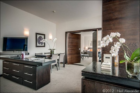 A suite at the Lowry Hotel, Manchester by Neil Alexander