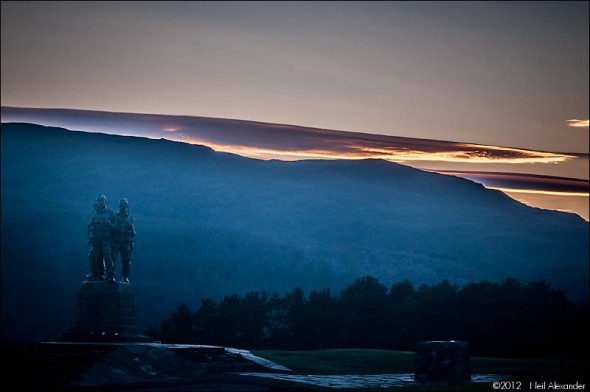 Royal Marines Commando Memorial near Spean Bridge
