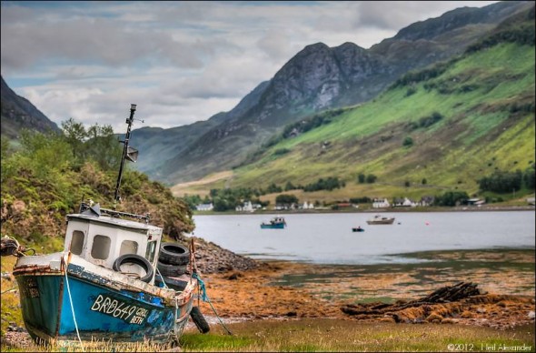 She's seen better days - GirlBeth, Dornie, Loch Long