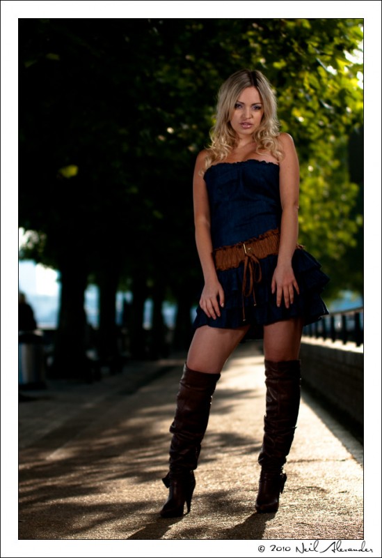 S outh Bank Portrait Shoot - Karolina Szwemin by Neil Alexander