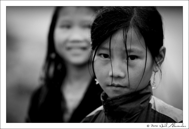 N orth Vietnamese children by Neil Alexander